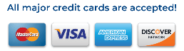 All Major Credit Cards