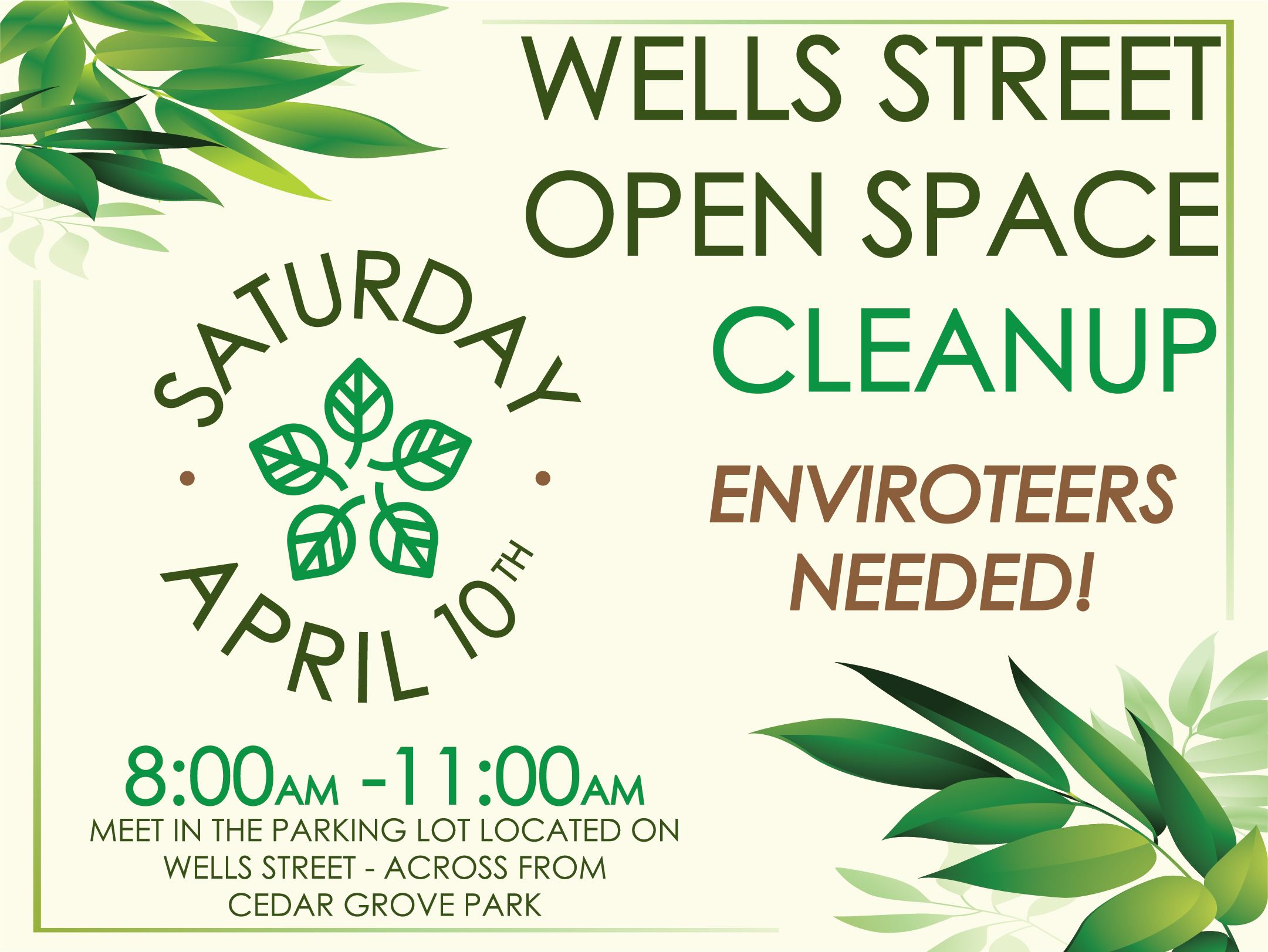 2021 Spring Wells St Cleanup Thumb