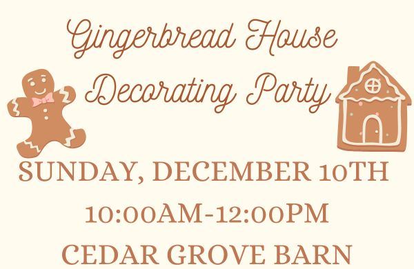 Gingerbread House Party 2023 Thumbnail