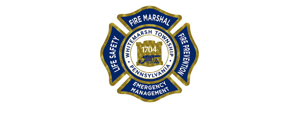 New Whitemarsh Fire Marshal/Emergency Management Logo