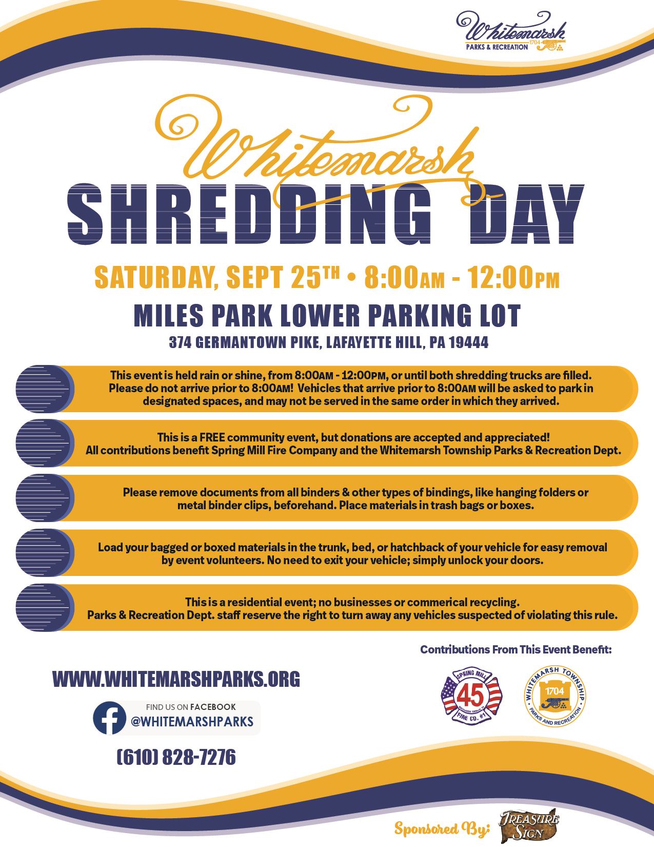 Shredding Day Flyer - Fall 2021