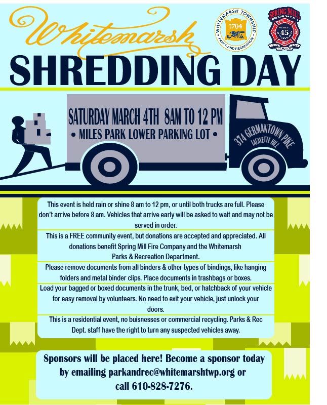 Spring Shredding Day 2023